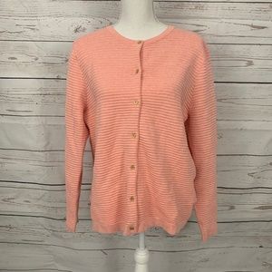 Lands End - Women's Cardigan Sweater Size: L